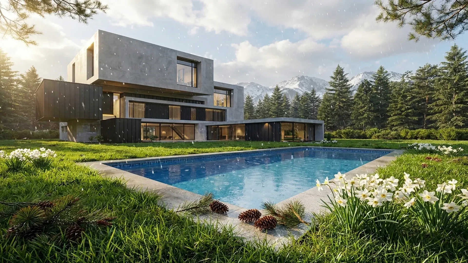 Contemporary house in Andorra Pyrenees