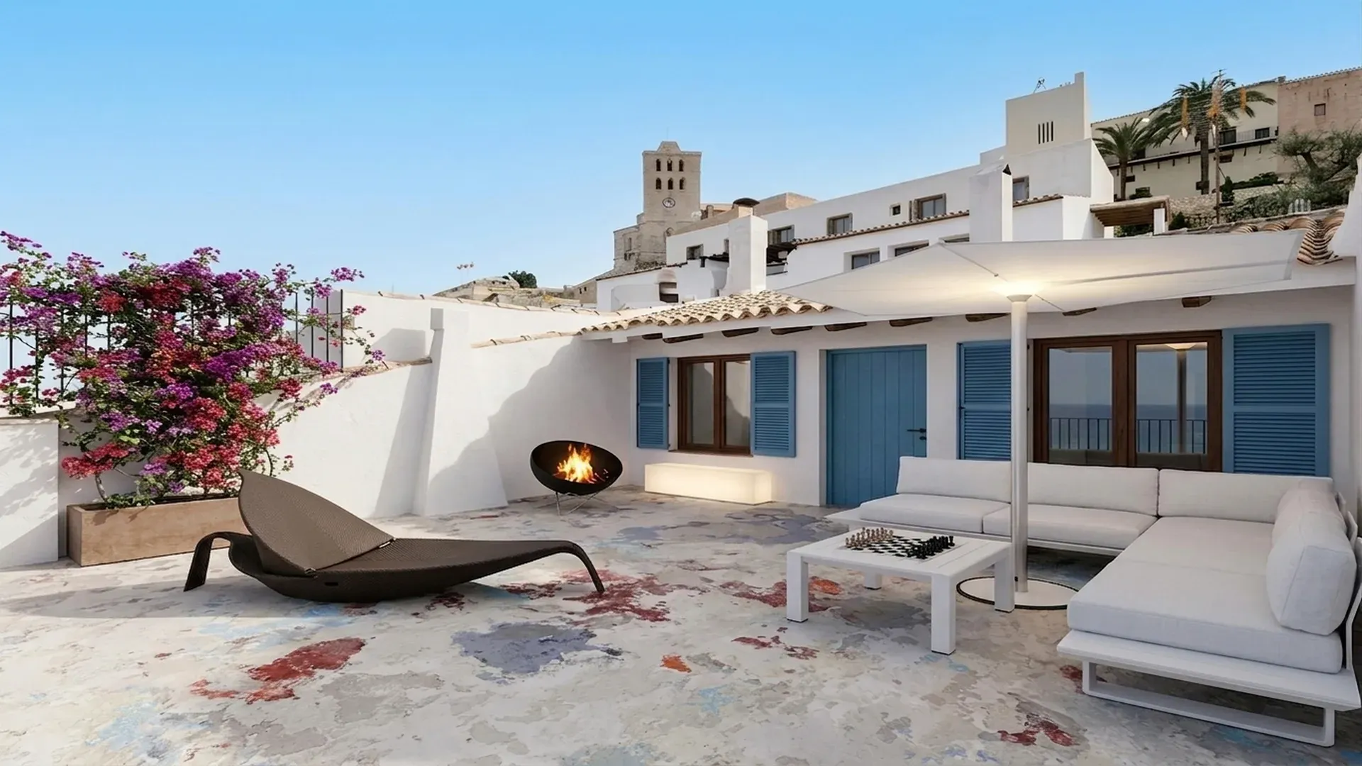 Renovation of historical urban villa in Ibiza