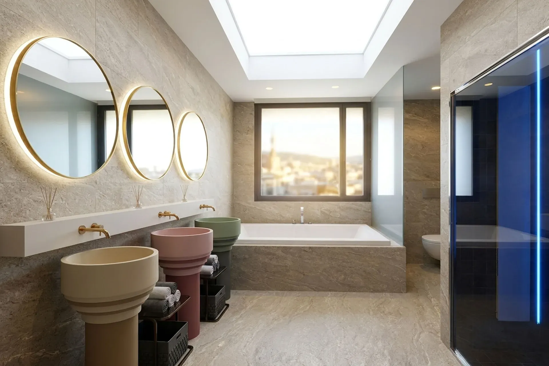 Penthouse in prestigious Barcelona neighborhood of Les Corts — Spatial organisation