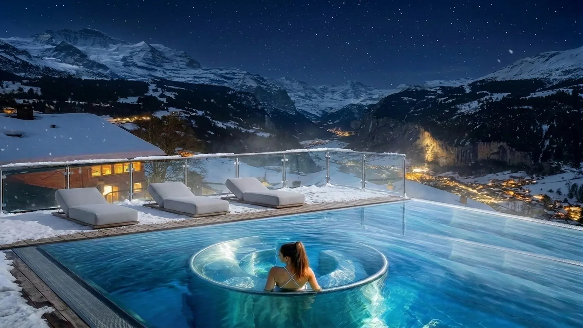 Spa chalet in Swiss Alpine Region — detail 1